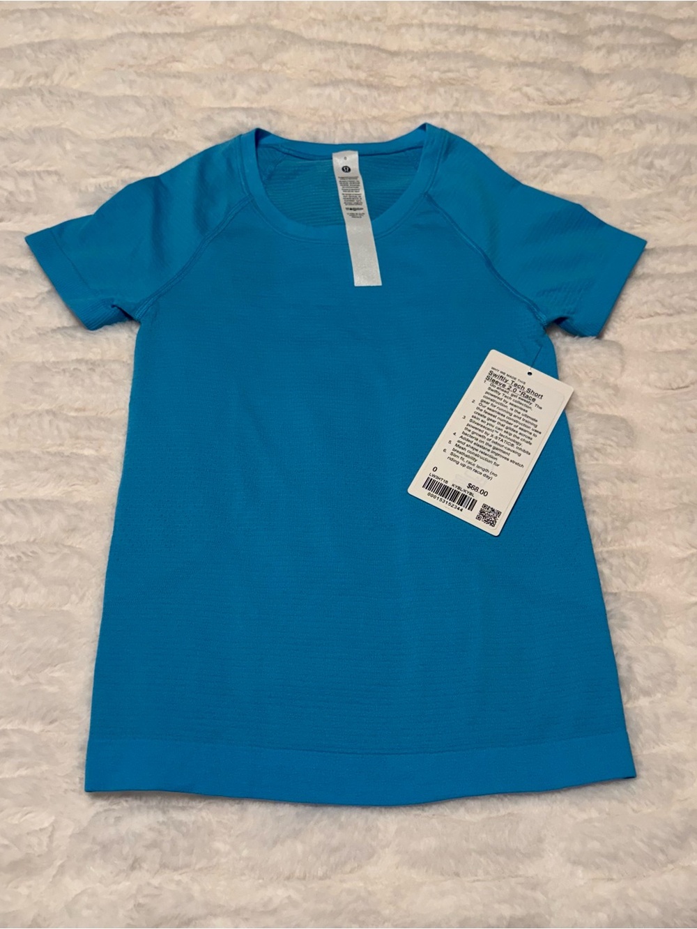 NWT Lululemon Swiftly Tech Short-Sleeve Shirt 2.0 Waist Length Size 0